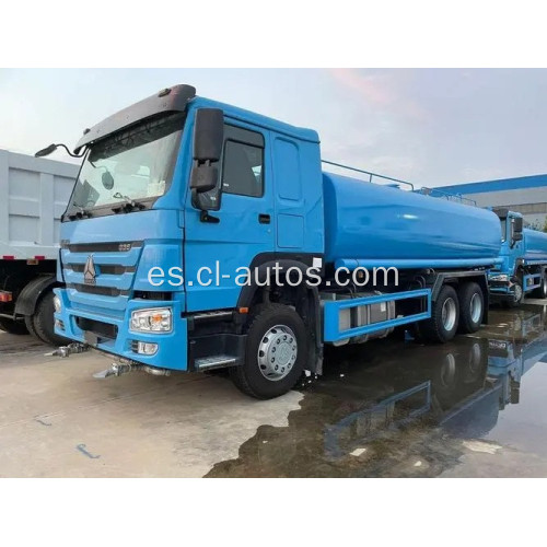 6x4 Sinotruk Howo 20ton 20000 litros de agua rociador de agua camión